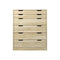 6 Chest of Drawers Tallboy Wooden