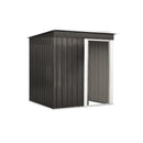 Garden Shed 1.62x0.86M Workshop Cabin Metal House