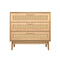 3 Chest of Drawers Clothes Storage Rattan
