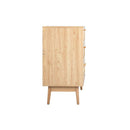 3 Chest of Drawers Clothes Storage Rattan