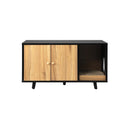 Wooden Sideboard with Scratcher Multi-Functional