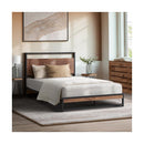 Metal Bed Frame King Single Size Wooden