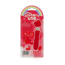 Unihorn Red Usb Rechargeable Vibrating Bullet