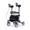 Upright Rollator Walker Forearm Rest Supports Mobilty Aid Seat Grey