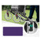 Upright Rollator Walker Forearm Rest Supports Mobilty Aid Seat Grey