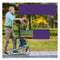 Upright Rollator Walker Forearm Support Rests Mobilty Aid Seat Blue