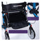 Upright Rollator Walker Forearm Support Rests Mobilty Aid Seat Blue
