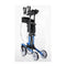 Upright Rollator Walker Forearm Support Rests Mobilty Aid Seat Blue