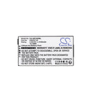 Cameron Sino Cs Urt480Bl 4100Mah Battery For Urovo Barcode Scanner