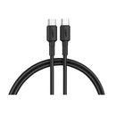 Usp Boostup Braided Usb C To Usb C Cable 20Cm Black 3A 60W
