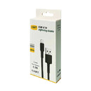 Usp Boostup Lightning To Usb A Cable 20Cm Black Quick Charge Connect