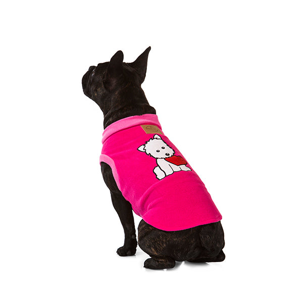 Puppy Heart Pink Dog Pyjamas 30cm