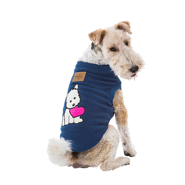 Puppy Heart Blue Dog Pyjamas 30cm