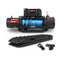 12000LB Electric Winch 12V synthetic rope 4WD with Recovery Tracks Gen3 Black