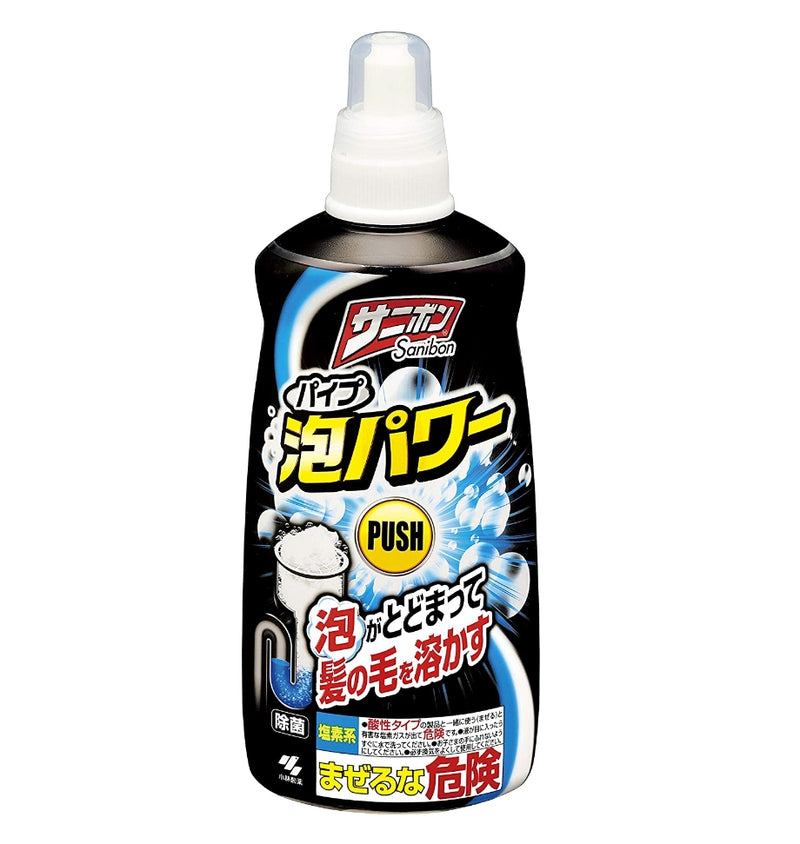 [6-Pack] Kobayashi Japan Drain Foam Cleaner 400Ml