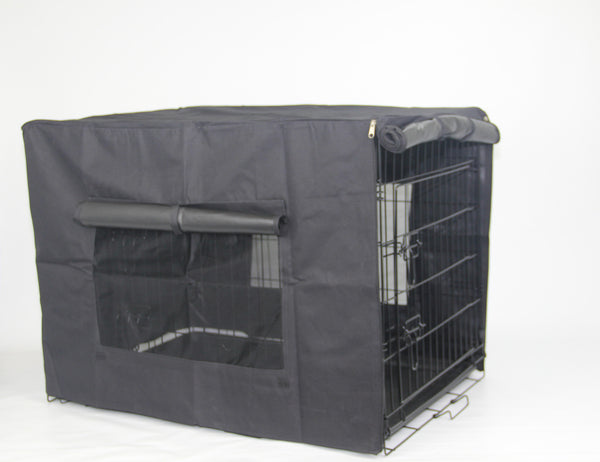 36' Portable Foldable Dog Cat Rabbit Collapsible Crate Pet Cage With Cover