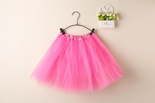 New Adults Tulle Tutu Skirt Dressup Party Costume Ballet Womens Girls Dance Wear, Pink, Adults