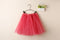 New Adults Tulle Tutu Skirt Dressup Party Costume Ballet Womens Girls Dance Wear, Watermelon Red, Kids