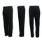 New Adult Mens Unisex Track Suit Fleece Lined Pants Sport Gym Work Casual Winter, Black, Xl