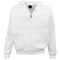Adult Unisex Zip Plain Fleece Hoodie Hooded Jacket Mens Sweatshirt Jumper Xs-8Xl, White, 4Xl