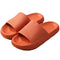 Pillow Slides Sandals Non-Slip Ultra Soft Slippers Cloud Shower Eva Home Shoes, Orange, 36/37