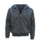 Men'S Thick Zip Up Hooded Hoodie W Winter Sherpa Fur Jumper Coat Jacket Sweater, Dark Grey, 4Xl