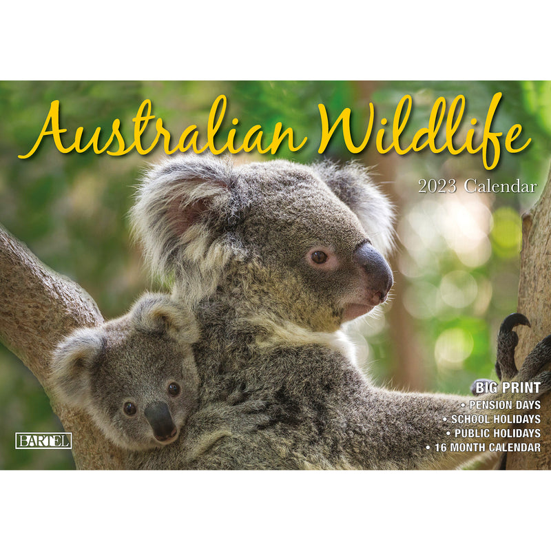 2023 Australian Wildlife Rectangle Wall Calendar 16 Months Planner New Year Gift