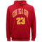 Men'S Fleece Pullover Hoodie Jacket Sports Jumper Jersey Chicago Golden State, Red - Chicago 23, L