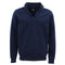 New Men'S Unisex Adult Half-Zip Fleece Jumper Pullover Stand Collar Jacket Shirt, Navy, Xs