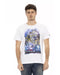 Front Print Short Sleeve T-Shirt With Round Neck M Men
