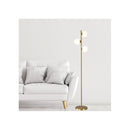 3Lt Decorative Floor Lamp With Glass Spheres