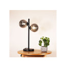 2Lt Decorative Table Lamp With Glass Spheres