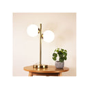 2Lt Decorative Table Lamp With Glass Spheres