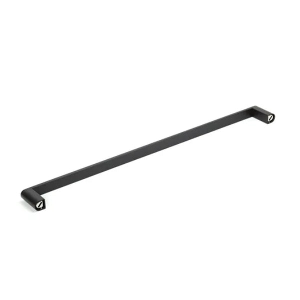 Fluid Stainless Steel Single Towel Rail 750mm Matte Black