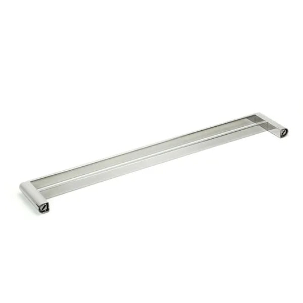 Fluid Stainless Steel Double Towel Rail 600mm