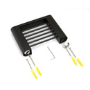 Fluid Stainless Steel Soap Basket Dish Matte Black