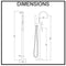 Symphony Floor Standing Bath Spout Mixer and Hand Shower Luxury Chrome