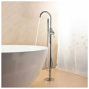 Symphony Floor Standing Bath Spout Mixer and Hand Shower Luxury Chrome