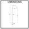 Symphony Floor Standing Bath Spout Matte Black