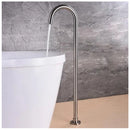 Symphony Floor Standing Bath Spout Brushed Nickel