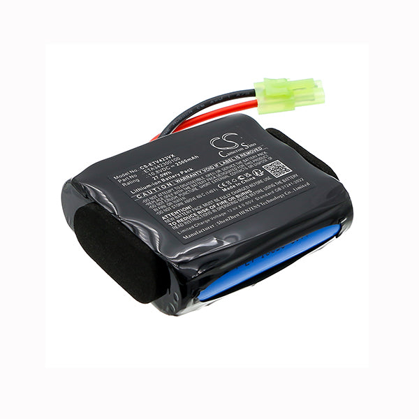 Cameron Sino Cs Etv423Vx 2500Mah Battery For Eta 3423 Verto Ii Vacuum