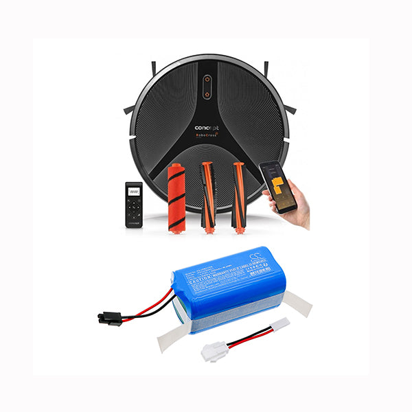 Cameron Sino Cs Cpr212Vx 3350Mah Battery For Concept Vr2020 Vacuum