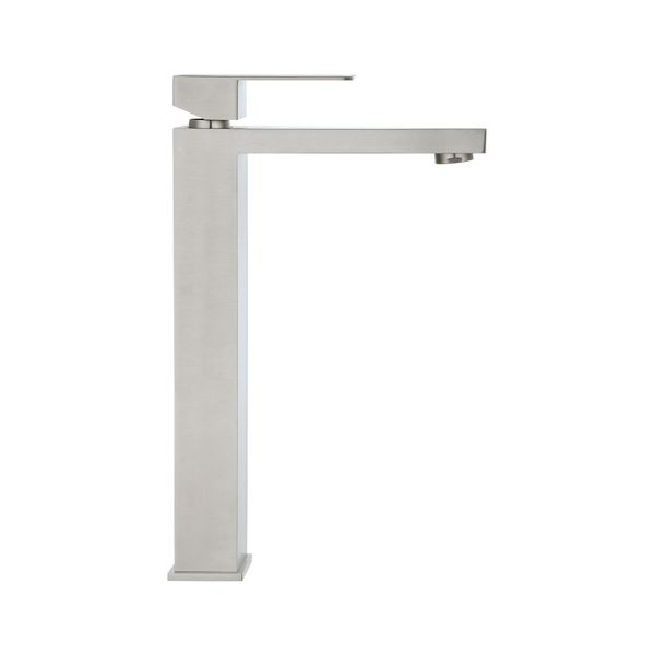 Vanity Basin Mixer Tap Stainless Steel Faucet Square Spout