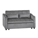 Velvet 2 Seater Sofa Bed