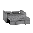 Velvet 2 Seater Sofa Bed