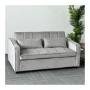 Velvet 2 Seater Sofa Bed