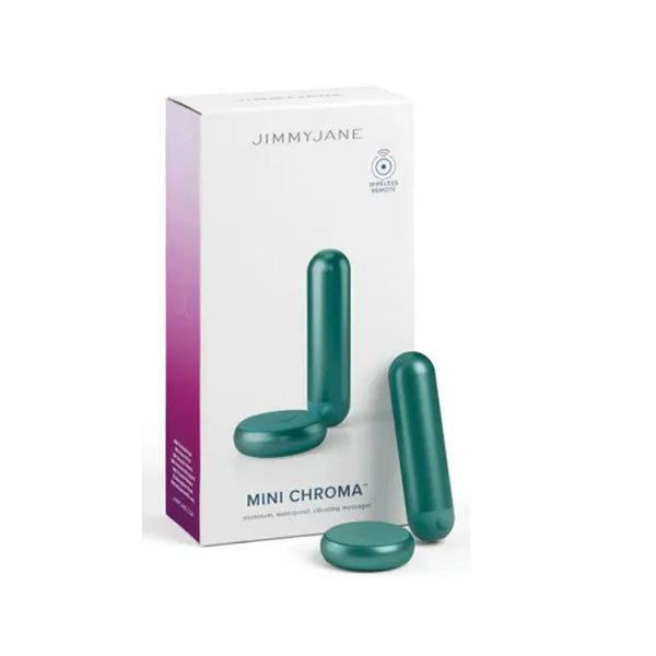 Jimmyjane Mini Chroma Usb Rechargeable Bullet With Wireless Remote