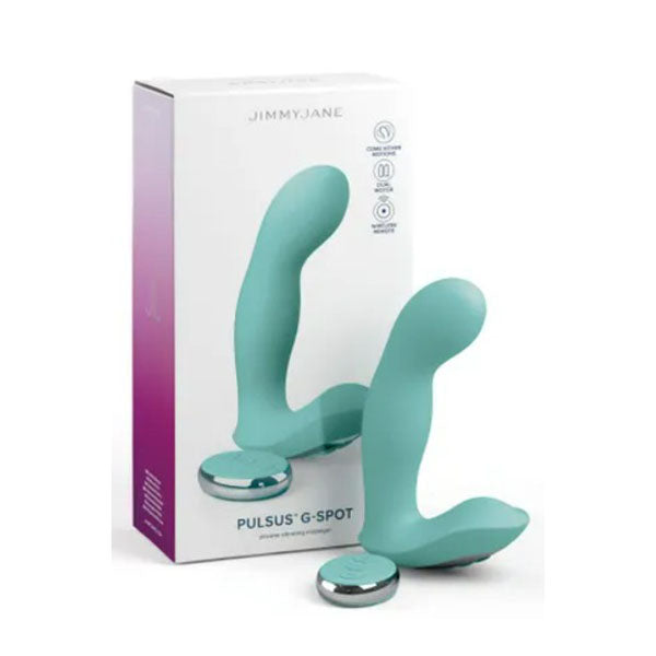 Pulsus Gspot Teal 15Cm Usb Rechargeable Vibrator With Wireless Remote
