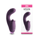 Inya Caprice Purple Usb Rechargeable Vibrator With Clitoral Thumper