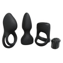Loveline Pleasure Kit Usb Rechargeable Male Kit 3 Piece Set
